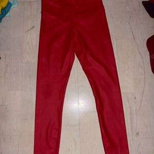 ZYIA Active Cherry Red Leggings